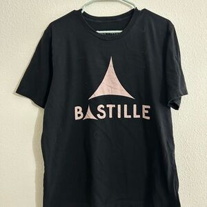 Black Short Sleeve Logo Tee
